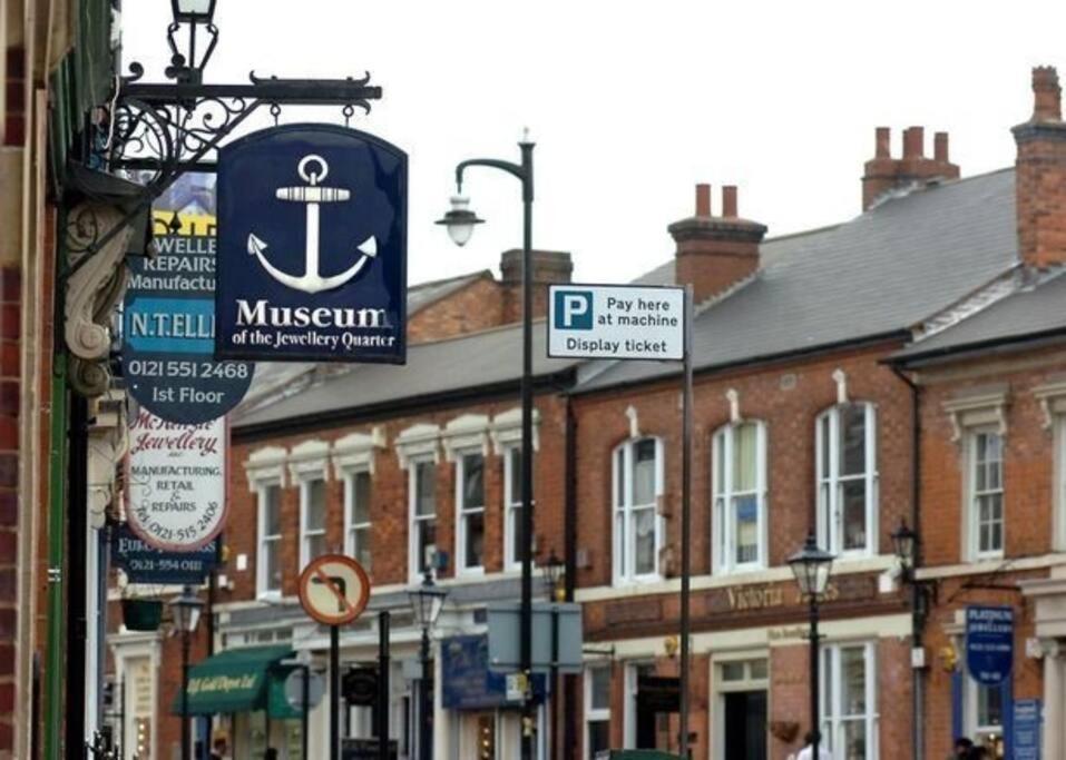 Stylish Jewellery Quarter Apartment Sleeps 4 Birmingham Buitenkant foto